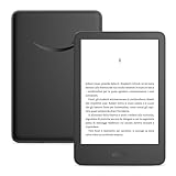 Amazon Kindle (Ultimo modello) - Il più leggero e compatto, con schermo antiriflesso, cambio pagina più rapido, illuminazione frontale regolabile - 16 GB - Con pubblicità - Nero