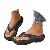 Ciabatte Donna Estive Infradito Eleganti Comode Ciabatte Ortopediche Sanitarie per Fascite Plantare Leggeri Sandali Pantofole da Casa Antiscivolo Ciabattina Mare Doccia Flip Flop Spiaggia Piscina