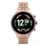 Fossil Smartwatch Gen 6 Connected da Donna con Wear OS by Google, Frequenza Cardiaca, Notifiche per Smartphone e NFC FTW6077