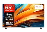 TCL 65PF650 65-inch TV 4K Ultra HD, HDR TV, Smart LED e Fire TV (Dolby Vision, Dolby Atmos, DTS, HDR 10, Alexa built-in, Airplay2, Miracast)