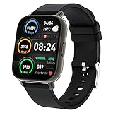 Smartwatch 2022, 1,69' Orologio Fitness Tracker, Smart Watch con Cardiofrequenzimetro da Polso, Sportivo Activity Tracker con 24 Modalità Sportive, Notifiche Messaggi Impermeabile IP7 per Android iOS