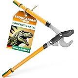 GRÜNTEK Cesoie Troncarami Potatura Professionale T-Rex 78 cm. Forbici da Giardinaggio a ghiera moltiplicatore di forza.