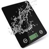 Bilancia da Cucina Digitale 5kg, Bilancia da Cucina Digitale Multifunzionale, Alta Precisione 1g e Funzione Tara, Display Lcd, per Gioielli Caffè Ingredienti