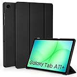 EasyAcc Custodia Cover Compatibile con Samsung Galaxy Tab A11+ Plus/ A9+ 11 Pollici 2025 SM-X236B/SM-X230 Tablet, Nero