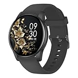 AcclaFit Smartwatch Uomo Donna con Chiamate Bluetooth, Orologio Fitness Rotondo da 1,38' con 147+ Modalità Sportive, Cardiofrequenzimetro, Sonno, IP68 Impermeabile, Compatibile con Android iOS