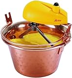 Ardes AR2480 Paiolo In Rame Per Polenta e Marmellata Porzioni Per 8/12 Persone Diametro 28 cm
