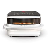 Moulinex Easy Fry, Superficie XL, Friggitrice Ad Aria Ampia, Cestello Spazioso, Fino a 1 Kg di Patatine Fritte, Design Compatto, Tecnologia Extra-Crisp, Visore di controllo, AL4001