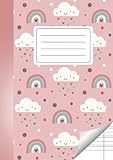 Quaderno a righe 3 elementare: Quadernone A4 | Rigatura B | Rainbow_Pink