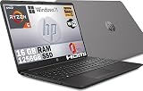 HP G8 Notebook, Ryzen 5 5500U 6 Core, SSHD da 1256 Gb Display IPS Full HD 15.6', DDR4 16 Gb, Wi-fi, 3 usb, webcam HD, Windows 11 Pro 64 Bit, Libre Office, Pronto Utilizzo