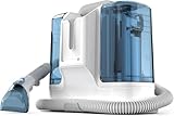 Rivenara Lavatappeti Aspirapolvere Tessuti Divani- 450 W Lava Tappezzeria Asciuga e Aspira Acqua Pulitore a Vapore per Divano Tappeti Moquette Tappezzeria Scale e Auto Pulisci Lavadivani