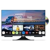 Cello C2224WSF Smart TV/DVD 12V da 22', WebOS, Bluetooth, Audio Pitch Perfect, ideale per Camper, Caravan e Barca