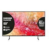 Samsung TV UE50DU7190UXZT LED 4K, Smart TV 50' Crystal Processor 4K, Slim Look, DVBT-2, Q-Symphony & OTS Lite, Integrato con Bixby, compatibile con Alexa e Google Assistant, Black 2024