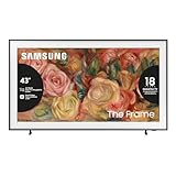 Samsung TV QE43LS03DAUXZT QLED 4K, Smart TV 43' Quantum Processor 4K, Frame Design, DVBT-2, Q-Symphony & Dolby Atmos, Integrato con Alexa, compatibile con Bixby e Google Assistant, Black 2024