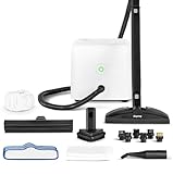 Dupray Neat Pulitore a vapore con Kit 17 Accessori – potente pulitore a vapore multifunzione per casa, pavimenti, fughe, piastrelle, materassi, mobili, finestre, auto e altro
