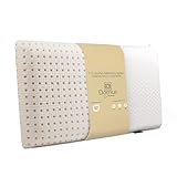Domus Dream Cuscino per Dormire Memory Foam Forato a Saponetta, Rinfrescante e Anallergico - Cuscino Letto 41x72 Altezza 12cm