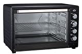 FORNO MULTIFORNO ELETTRICO VENTILATO 80 LITRI CON TEGLIA E GRIGLIA DCG MB9880