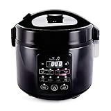 Yum Asia Kumo YumCarb Cuociriso con ciotola in ceramica e logica fuzzy avanzata, (5,5 tazze, 1 litro), 5 funzioni di cottura del riso, 3 funzioni di cottura multipla,) 220-240V