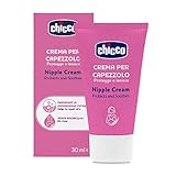 Chicco Crema per Capezzoli, Prepara il Capezzolo all'Allattamento, Nutriente, Senza Profumo e Sicura per i Bambini, non Macchia i Tessuti