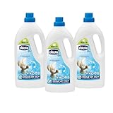 Chicco Sensitive Detersivo Bucato Ipoallergenico, rimuove Macchie e Odori, 0+ Mesi - 1.5 litri (confezione da 3 flaconi)