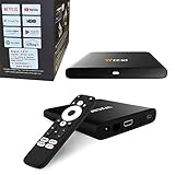 Leyf 4K Android TV Box Original Licensed by Google LLC and Netflix, Disney, Prime Video WiFi, Type-C, HDMI 2.1, USB 3.0, Ethernet, MicroSD/Smart Tv, Chromecast, YouTube