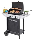 Campingaz Bbq A Roccia Lavica Xpert 100 Ls Plus Rocky, 98 X 48 X 124 Cm, Nero/Argento, ‎98 x 48 x 124 cm, 18 Kg