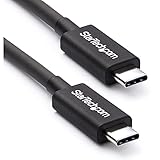 StarTech.com Cavo Thunderbolt 3 Passivo da 2m, 20Gbps, 100W PD, 4K, Certificato Thunderbolt, Compatibile con USB4/DP Alt Mode, Thunderbolt4, USB 3.2/Type-C (TBLT3MM2M)