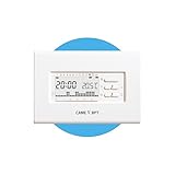 CAME TH/400 BB Cronotermostato digitale settimanale a parete colore bianco con alimentazione a tre batterie da 1,5V per un controllo semplice e affidabile della temperatura