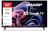 Sharp 32 Pollici HD Ready Google TV™ HDR10 Dolby Digital Bluetooth 32HF2265EB (HF Series)