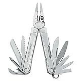 Leatherman Multi-Tools Large REBAR Utensile multifunzione, richiudibile, 17 attrezzi in uno, in confezione Box