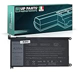 UP PARTS Batteria Compatibile con Dell WDXOR (11,4V, 3800mAh, 42Wh) per Laptop Notebook Inspiron 15 5565 5567 5568 5570 5575 5578 5579 5580 7560 7569 7570 7572 Latitude 3180 3189 3190