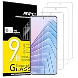 NEW'C 3 Pezzi, Vetro Temperato per Xiaomi Redmi Note 14 5G/4G, (non compatibile con Xiaomi Redmi Note 14 Pro 5G) Pellicola Prottetiva Anti Graffio, Anti-Impronte, Senza Bolle, Ultra Resistente
