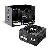 ASUS TUF Gaming 1000W Alimentatore modulare, certificato Gold, ventola assiale, rivestimento PCB, compatibile con ATX 3.0