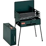 8130000 - Ferraboli Barbecue in acciaio, colore Nero, 40x30cm