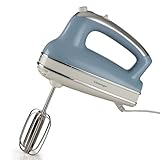 Ariete 1548 Sbattitore Vintage, 450W, 5 velocità, Funzione turbo, 2 fruste, Celeste