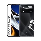 POCO X4 Pro 5G - Smartphone 6+128GB, 6.67” 120Hz AMOLED DotDisplay, Snapdragon 695, 108MP Tripla Fotocamera, 5000mAh, Laser Nero (Versione IT + 2 Anni di Garanzia) con Alexa mani libere