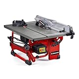 Sega circolare da banco Einhell TC-TS 8 I (800 Watt, altezza di taglio 45 mm, lama Ø 200 mm, guida angolare, battuta parallela, attacco di aspirazione, incl. lama HW/TCT)