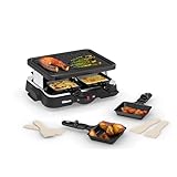 PRINCESS RACLETTE 4 TEGAMINI PIASTRA GRILL POTENZA 500 W