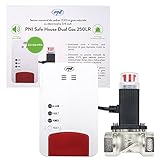 PNI Safe House Dual 250LR - Kit con 2 sensori e valvola magnetica da 3/4'