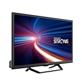 Strong - TV HD 24' (60 cm) SRT24HE4023C - 12 V ideale per roulotte, camper - Triplo sintonizzatore integrato - 2 porte HDMI (1 ARC) + 1 porta USB + Mini-AV + presa per antenna/satellitare - Nero