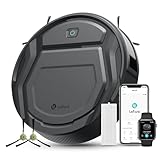 Lefant M210P Robot Aspirapolvere, 2200Pa, Autonomia 120 Minuti, Controllo App/Wi-Fi/Alexa, Potenziamento Tappeto, Ultrasottile 7,8cm Aspirapolvere Robot Ideale per Peli Animali, Pavimento Duro, Grigio