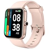 YONMIG Smartwatch, 1,69'' Full Touch Schermo Orologio Fitness con Alexa Integrata/Saturimetro(SpO2), Cardiofrequenzimetro da Polso Donna Uomo, Activity Tracker 5ATM Sportivo Calorie per Android iOS