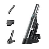 Shark WandVac 1.0 Aspirabriciole Senza Fili, Potente, Compatto e Leggero, con Bocchetta per Fessure e Accessori per Pulizia Multisuperficie, con Base di Ricarica, Grigio, WV200EU