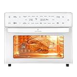 Tagars Forno Friggitrice Ad Aria Calda XXL Da 30 Litri Con Display Digitale Multifunzione, Sistema A Riscaldamento Rapido, 18 Programmi Di Cottura, Timer e Temperatura Regolabili 1800 W