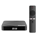 TV Box, Tanix TX5 Android 14.0 Smart Box EMMC S905Y5 Quad-Core Arm a 64 Bit Corter-A53 CPU 4K Output BT5.0 2,4 GHz/5GHz WiFi 100m LAN Enternet,2gb+16gb