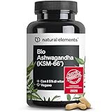 Bio Ashwagandha KSM-66 – Alto Dosaggio – 180 Capsule – Ashwagandha Bio Certificata – Capsule di Ashwagandha Polvere Estratta dalla Withania Somnifera