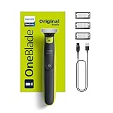 Philips Norelco OneBlade QP2724/10 rasoio elettrico Trimmer Grigio, Lime