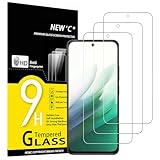 NEW'C 3 Pezzi, Vetro Temperato per Xiaomi Redmi 15 5G/4G (NON compatibile con Redmi Note 15), Xiaomi POCO M7 4G, POCO M7 Plus 5G, Pellicola Prottetiva Anti Graffio, Anti-Impronte, Senza Bolle