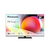 Panasonic TN-55W70AEZ, Serie W70 55 inch 4K Ultra HD LED Smart TV, 2024, Google Assistant, Chromecast, Dolby Vision & Atmos, Game Mode, Bluetooth, Per un' Esperienza Visiva Ottimale