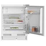 Beko BU1153HCN - Frigorifero da incasso con congelatore a 4 stelle/porta fissa, larghezza nicchia: 60 cm/37 dB