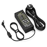 Jippofu Alimentatore 19V Caricatore Compatibile con LG Monitor 19' 20' 22' 23' 24' 27' 29' 32' 34' Samsung 22' 32' pollice LED LCD Caricabatterie Widescreen HDTV Adattatore TV Charger